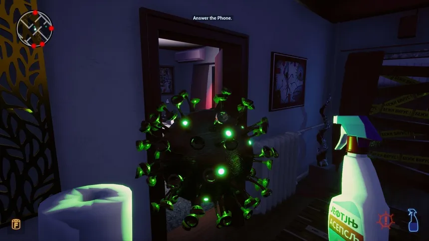 Скриншот 2 к игре Virus At Home