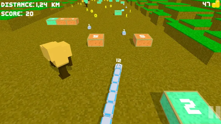 Скриншот 4 к игре Blocky Snake