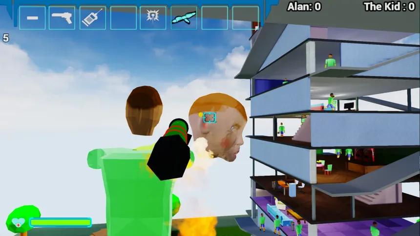 Скриншот 2 к игре Alan and the kid