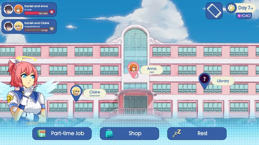 Скриншот 4 к игре Cupid Story: First Date