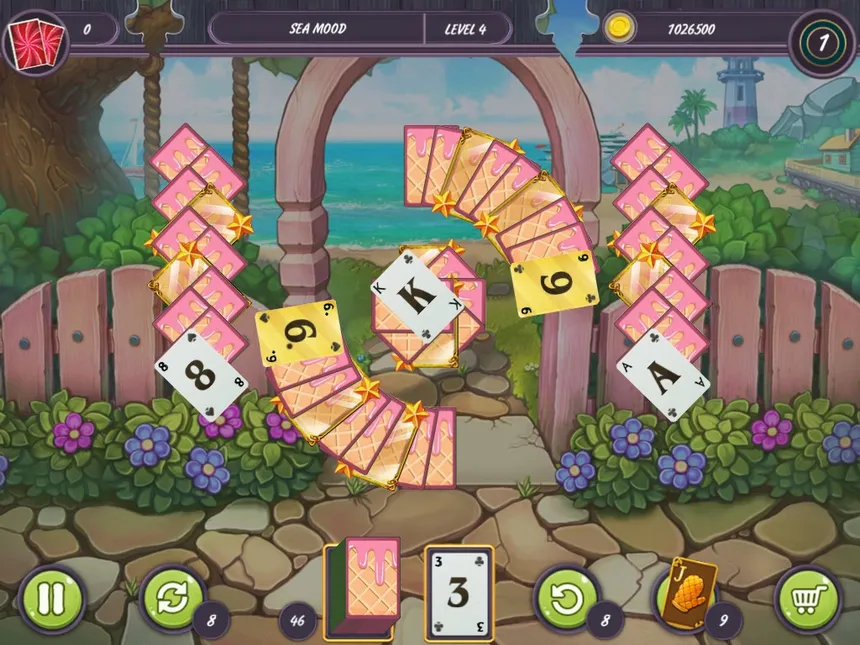 Скриншот 1 к игре Restaurant Solitaire Delicious Lunch
