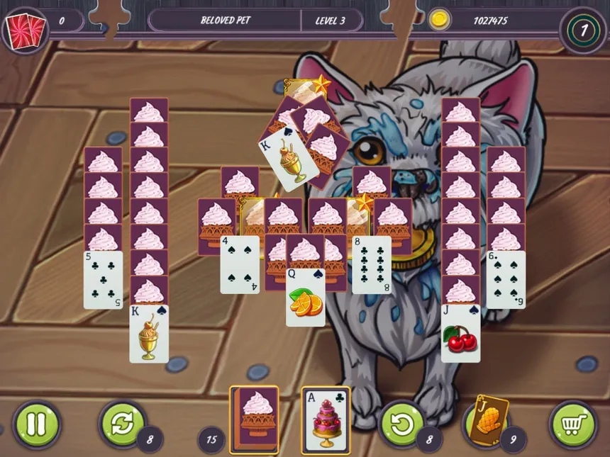 Скриншот 2 к игре Restaurant Solitaire Delicious Lunch