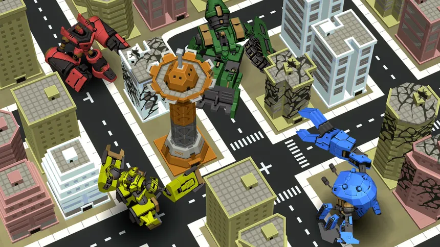 Скриншот 2 к игре DemolitionRobotsKK