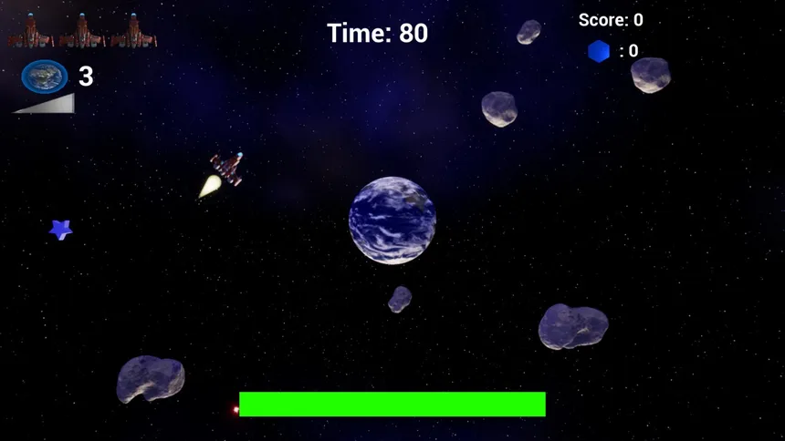 Скриншот 2 к игре Asteroid Force