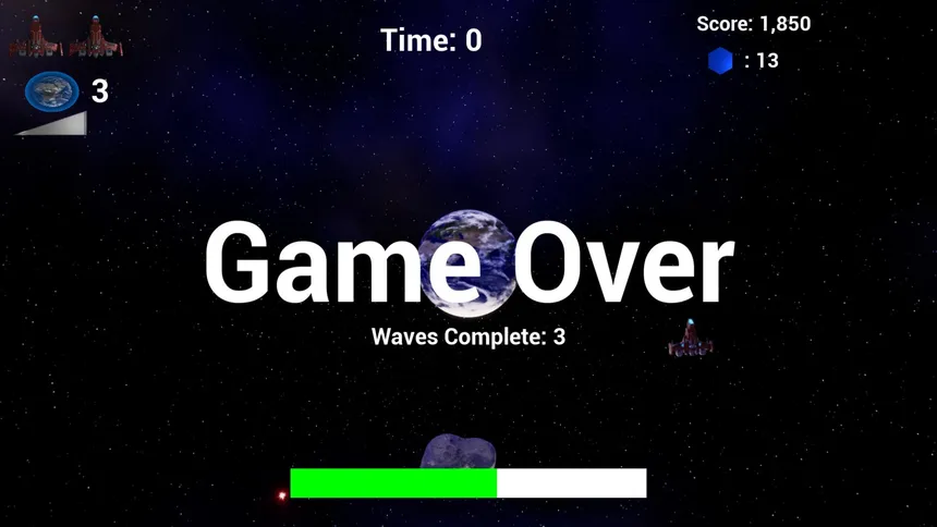 Скриншот 3 к игре Asteroid Force