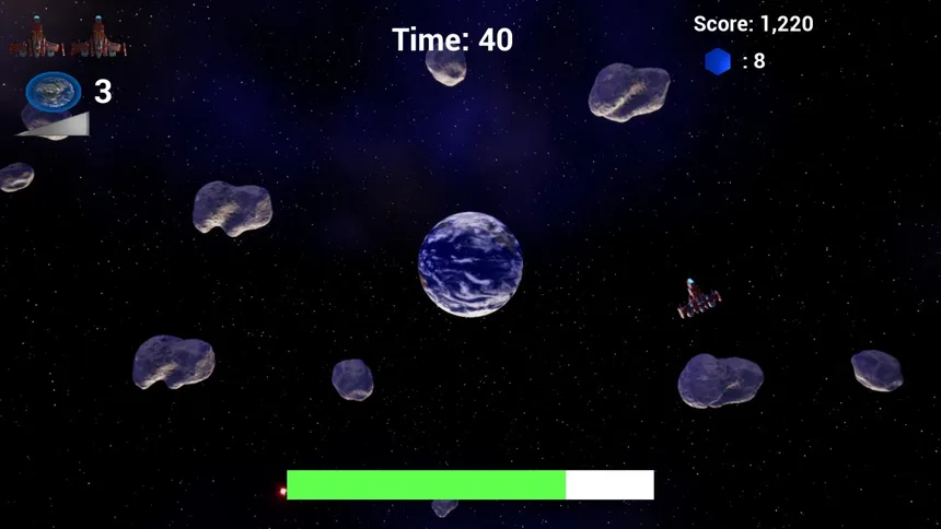 Скриншот 4 к игре Asteroid Force