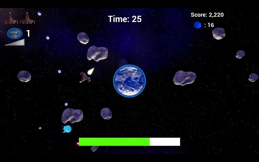 Скриншот 5 к игре Asteroid Force
