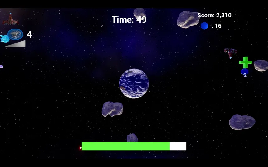 Скриншот 6 к игре Asteroid Force