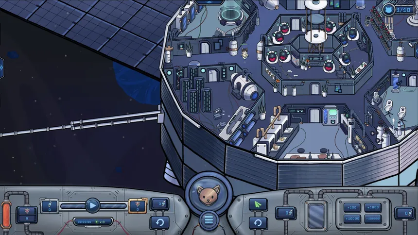 Скриншот 4 к игре Catellite-609: feline space adventure
