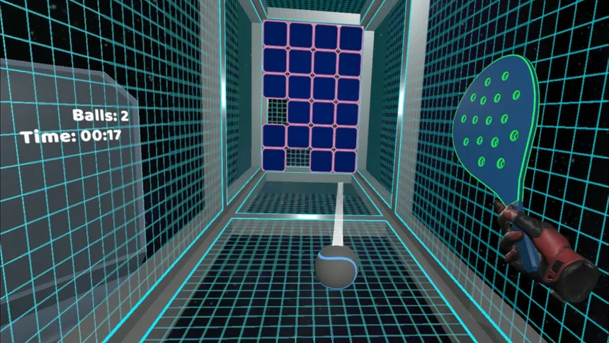 Скриншот 2 к игре VRkanoid - Brick Breaking Game