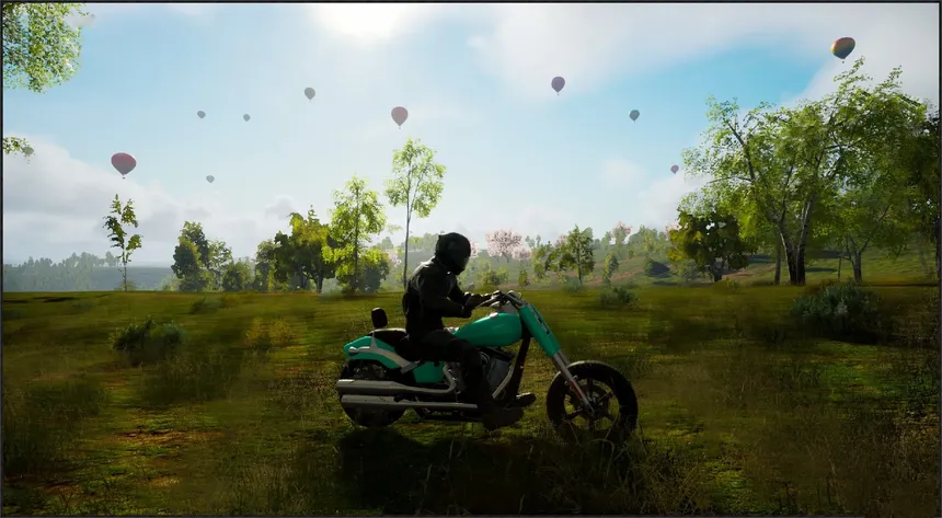 Скриншот 5 к игре Motorcycle Travel Simulator