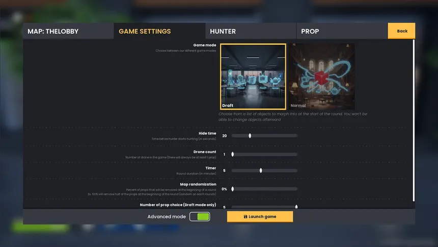 Скриншот 5 к игре Mimetic - Prop hunt hide and seek