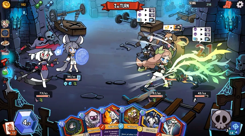 Скриншот 1 к игре Witch and Council : The Card