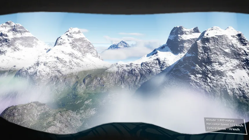 Скриншот 2 к игре Wingsuit Thrill