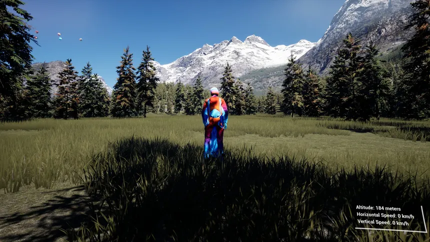 Скриншот 4 к игре Wingsuit Thrill