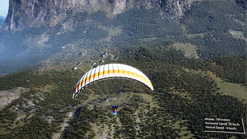 Скриншот 6 к игре Wingsuit Thrill