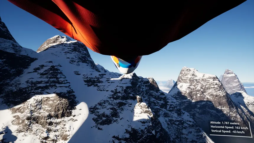 Скриншот 8 к игре Wingsuit Thrill