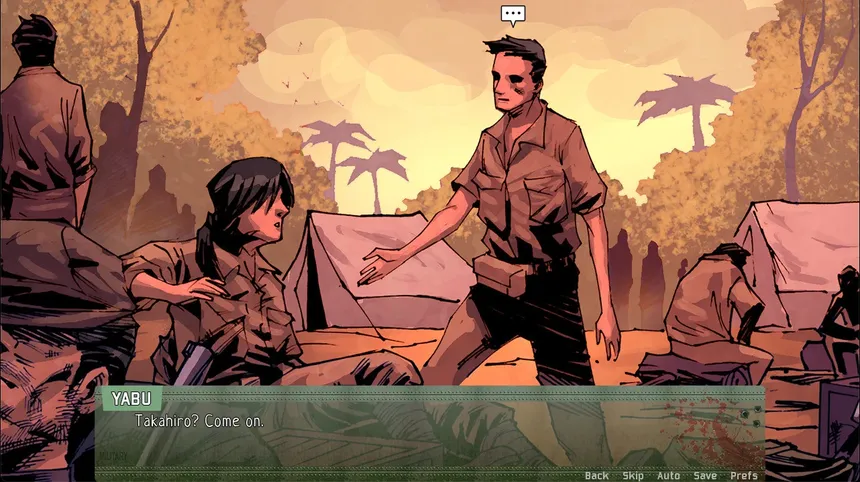 Скриншот 3 к игре The Devils - A Visual Novel Of WWII