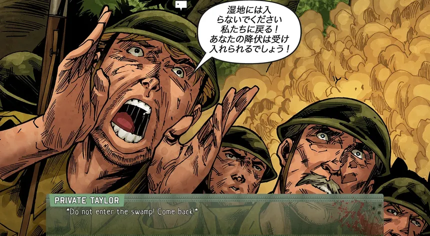 Скриншот 7 к игре The Devils - A Visual Novel Of WWII