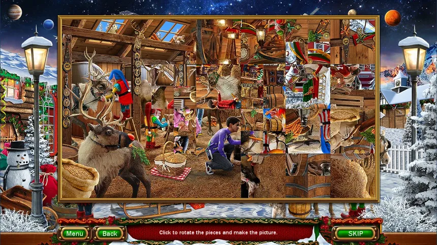 Скриншот 4 к игре Ultimate Christmas Puzzler 2