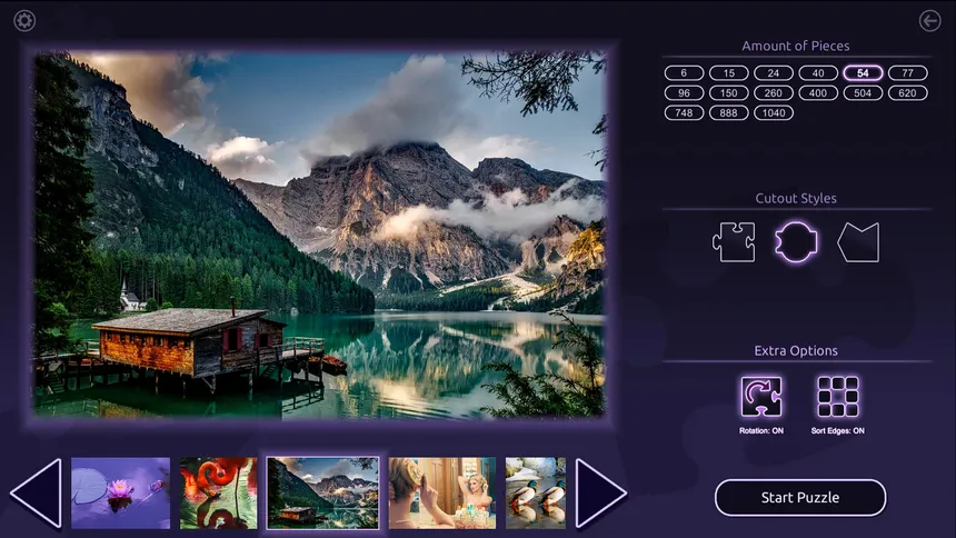 Скриншот 6 к игре Master of Pieces © Jigsaw Puzzles