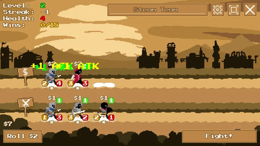 Скриншот 3 к игре Setr's Auto Battler