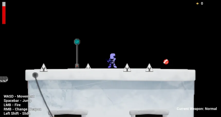Скриншот 1 к игре Pixel Robot Return
