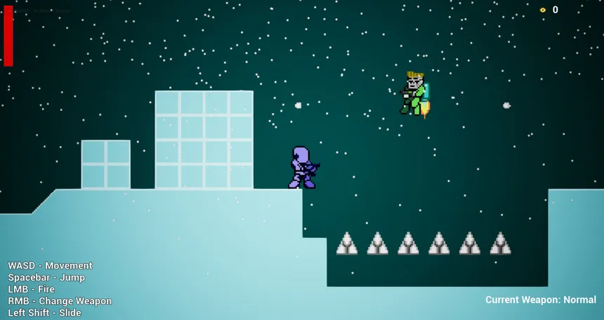 Скриншот 2 к игре Pixel Robot Return