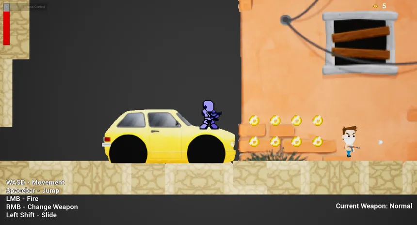 Скриншот 6 к игре Pixel Robot Return