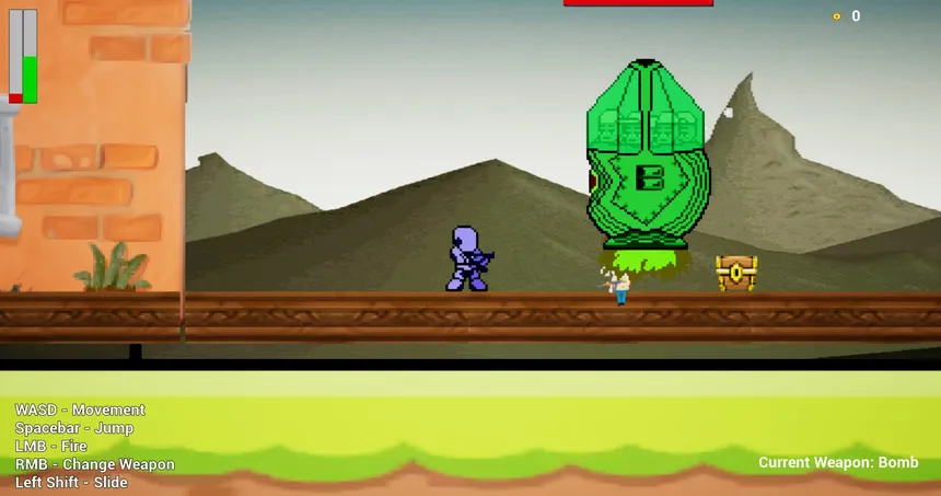 Скриншот 7 к игре Pixel Robot Return