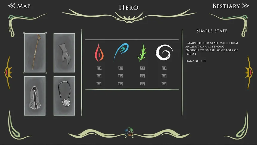 Скриншот 4 к игре Druid: Test of faith