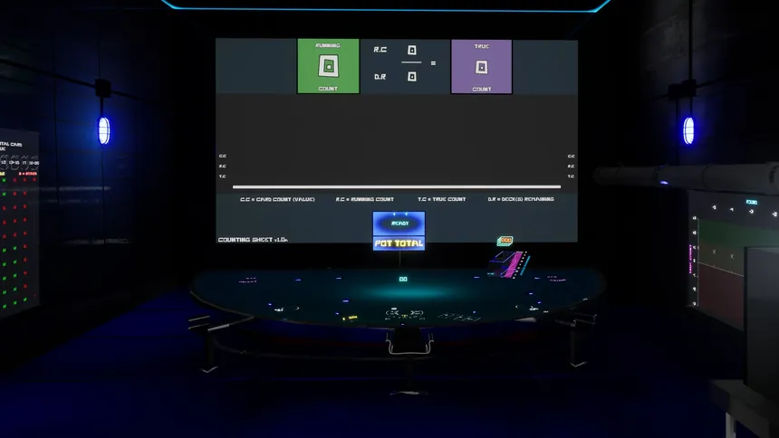 Скриншот 3 к игре Jester Street : Card Counting Trainer