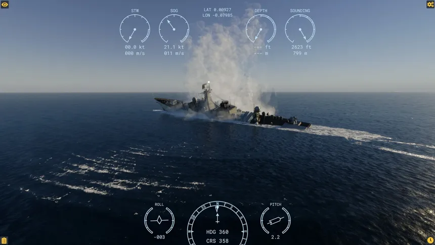 Скриншот 1 к игре Modern Naval Warfare