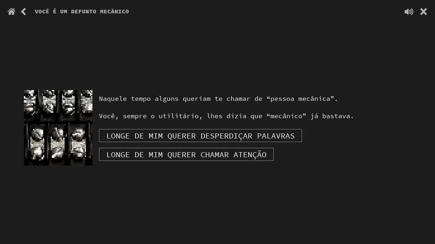 Скриншот 1 к игре VOCÊ É UM DEFUNTO MECÂNICO