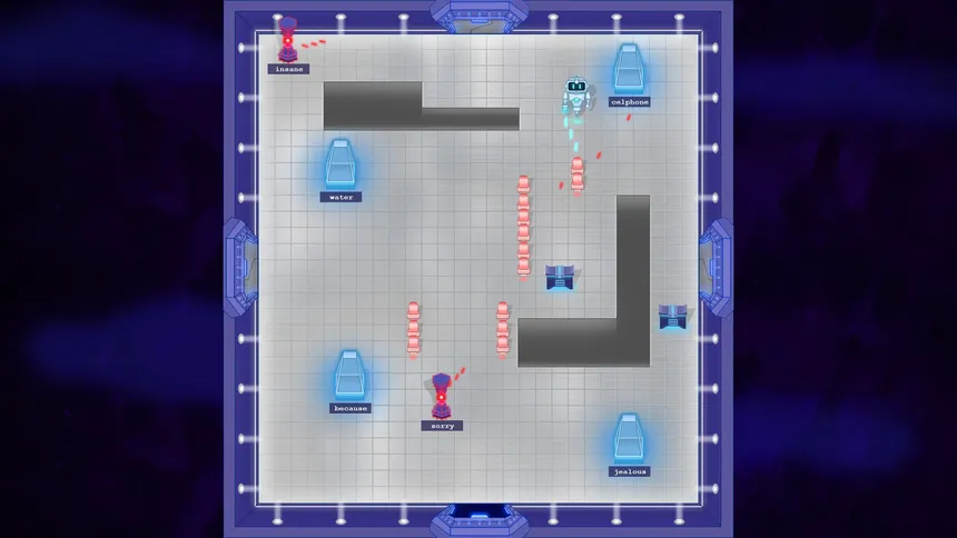 Скриншот 1 к игре Tyroom vs Typing Gunner