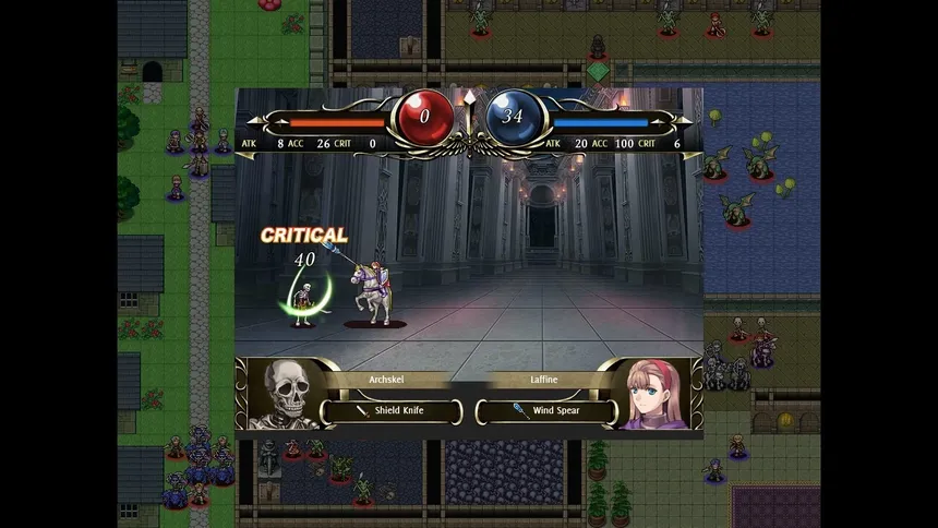 Скриншот 2 к игре Vestaria Saga II: The Sacred Sword of Silvanister
