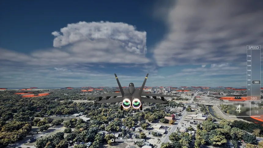 Скриншот 2 к игре Jet Fighters with Friends  (Multiplayer)
