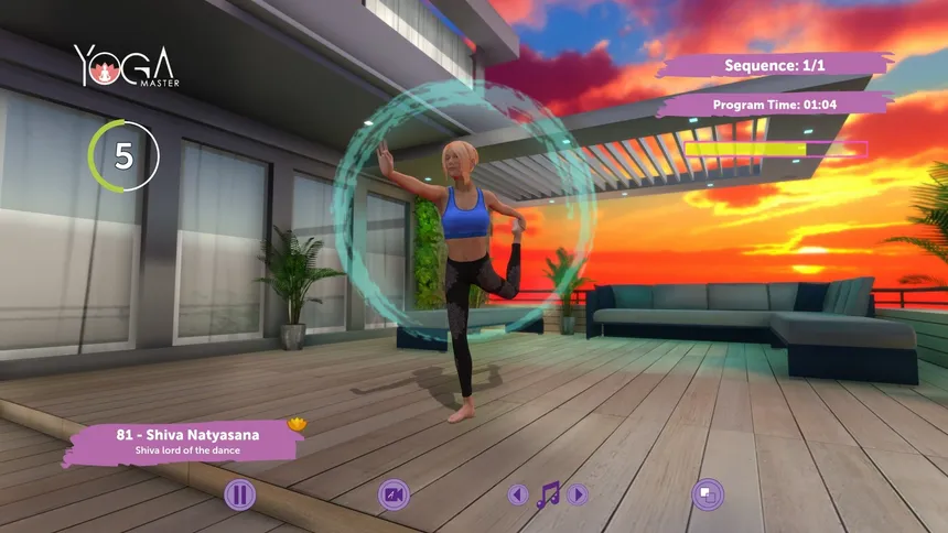 Скриншот 1 к игре YOGA MASTER