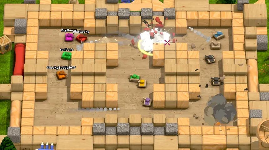 Скриншот 1 к игре Wee Tanks!