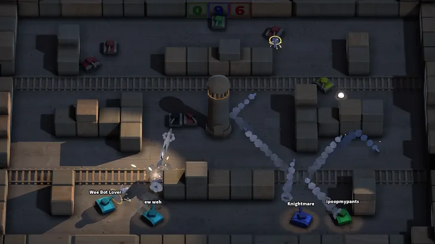 Скриншот 3 к игре Wee Tanks!