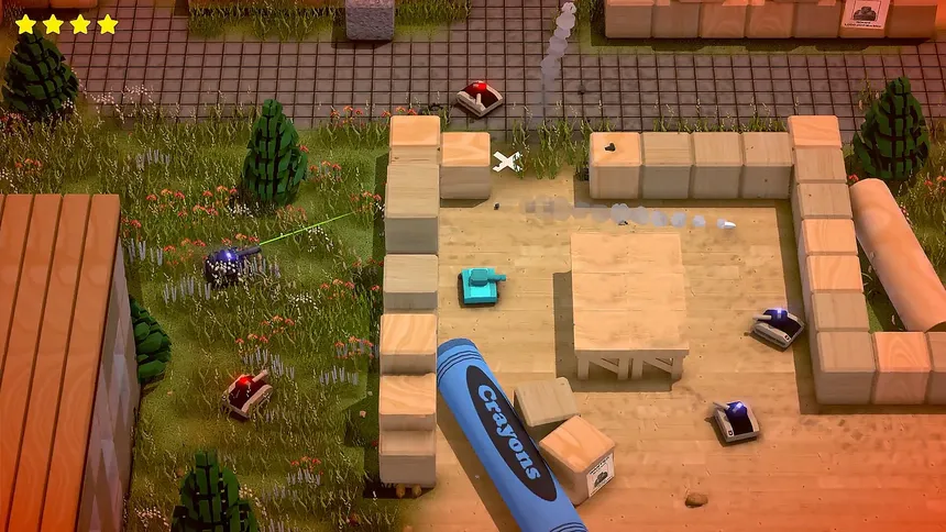 Скриншот 4 к игре Wee Tanks!