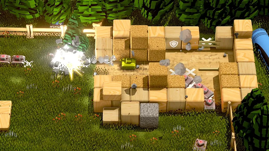 Скриншот 5 к игре Wee Tanks!