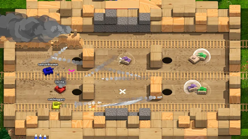 Скриншот 8 к игре Wee Tanks!