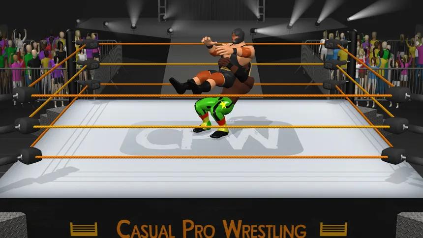 Скриншот 1 к игре Casual Pro Wrestling