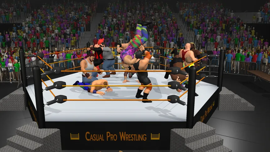 Скриншот 4 к игре Casual Pro Wrestling