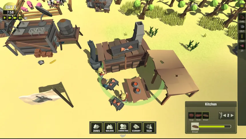Скриншот 2 к игре Colony Simulator