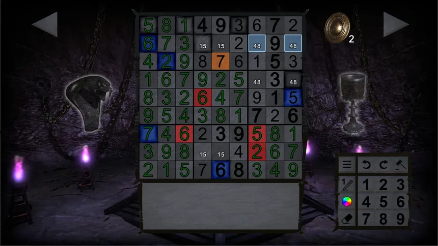 Скриншот 2 к игре Mythos: Sudoku
