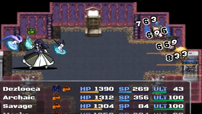 Скриншот 1 к игре Dezlooca Anthology - Retro Rpg: Rise of the One Winged Phoenix