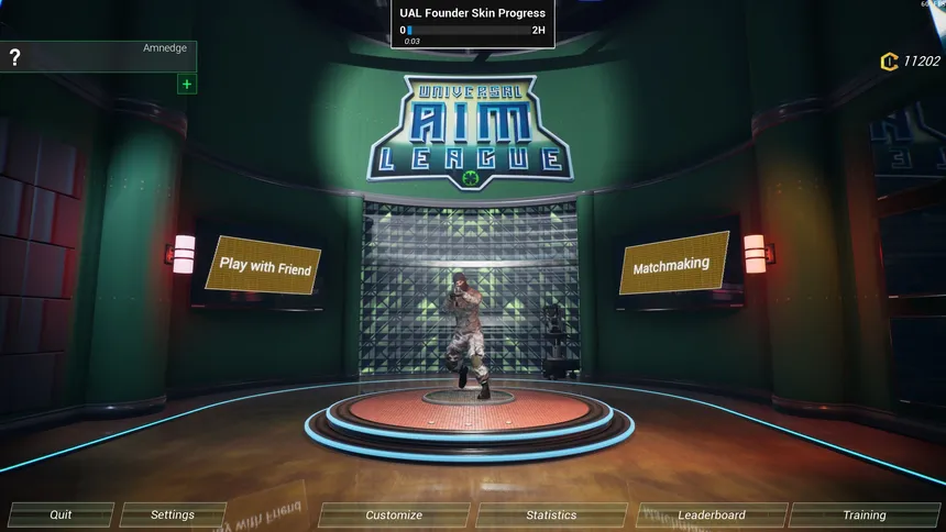 Скриншот 1 к игре UAL: Universal AIM League