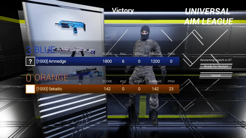 Скриншот 6 к игре UAL: Universal AIM League